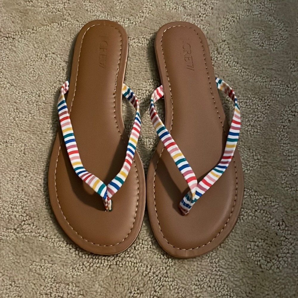 Jcrew Flip Flops
